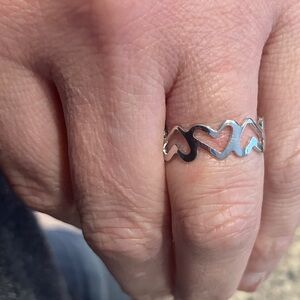 Silver Heart Ring